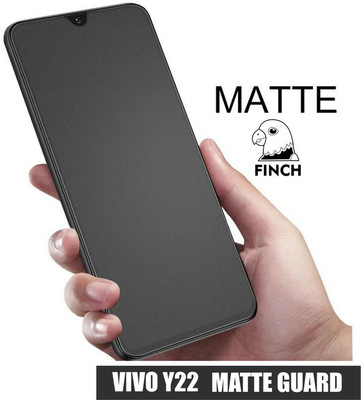 KANCHA Edge To Edge Tempered Glass for VIVO Y22(Pack of 2)
