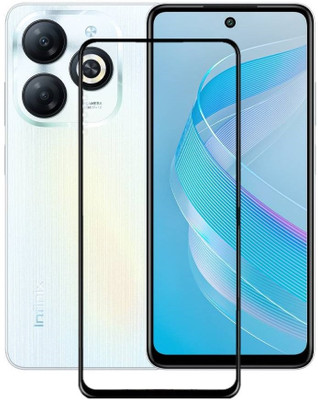 MOBIGENIX Edge To Edge Tempered Glass for Infinix Smart 8 HD(Pack of 1)