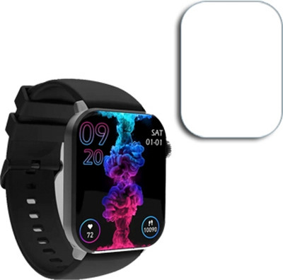 SOMTONE Edge To Edge Tempered Glass for UNBOUND Smartwatch with 1.8 inch beatxp CREEN GUARD(Pack of 1)