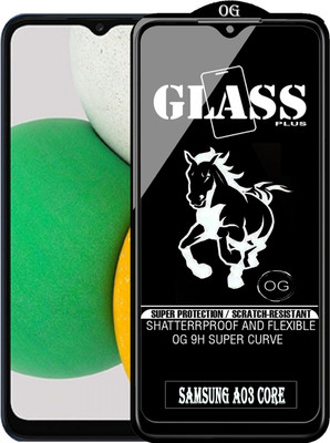 Rofix star Edge To Edge Tempered Glass for SAMSUNG GALAXY A03 CORE(Pack of 1)