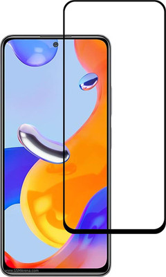 O2MG Edge To Edge Tempered Glass for REDMI Note 11 SE(Pack of 1)