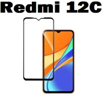 HQ Protection Edge To Edge Tempered Glass for Mi Redmi 12C(Pack of 1)