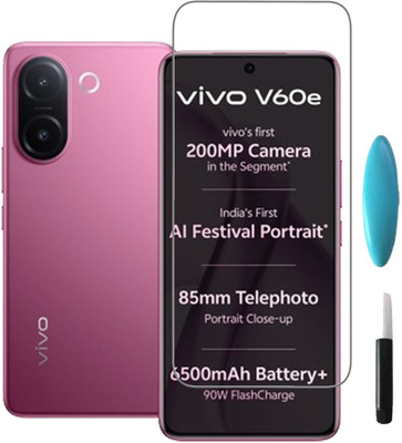 Hyper Edge To Edge Tempered Glass for vivo V60e 5G(Pack of 1)