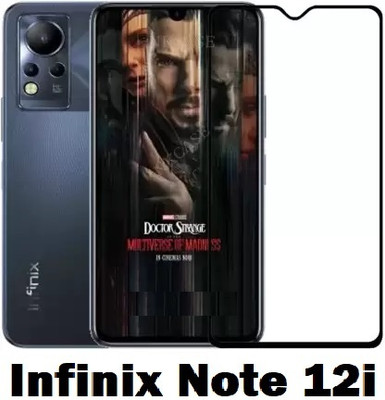 LIKEDESIGN Edge To Edge Tempered Glass for Infinix Note 12i(Pack of 1)