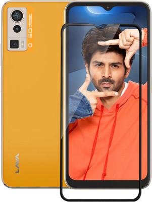 Flipkart SmartBuy Edge To Edge Tempered Glass for LAVA Blaze Pro(Pack of 1)