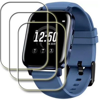 MUTAALI Tempered Glass Guard for Cellecor ActFit A1 Pro smart watch(Pack of 3)