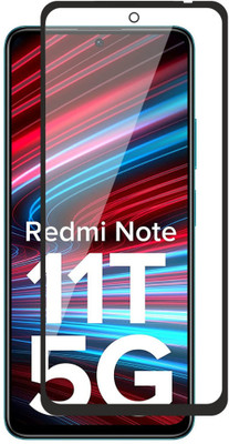 SB Son Edge To Edge Tempered Glass for Redmi Note 11T 5G, Poco M4 Pro 5G(Pack of 1)