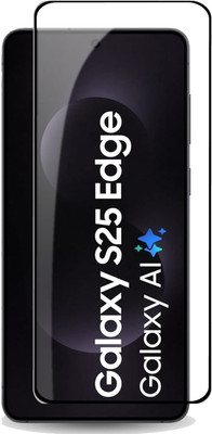 INFINITYWORLD Edge To Edge Tempered Glass for Samsung Galaxy S25 Edge 5G(Pack of 1)