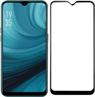 DMJHP Edge To Edge Tempered Glass for Oppo A12(Pack of 1)