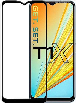 GLOBAL NOMAD Edge To Edge Tempered Glass for vivo T1X(Pack of 1)