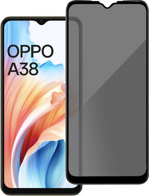 GLOBAL NOMAD Edge To Edge Tempered Glass for OPPO A38(Pack of 1)