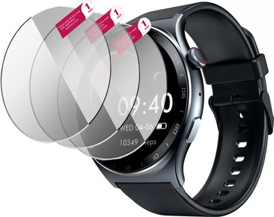 HIDEOUS Edge To Edge Tempered Glass for Infinix XWatch 3 GT(Pack of 3)