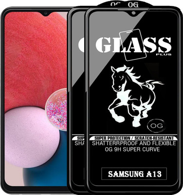 PFOAM Edge To Edge Tempered Glass for SAMSUNG GALAXY A13(Pack of 2)