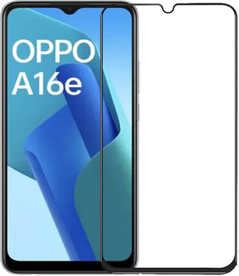 NSTAR Edge To Edge Tempered Glass for OPPO A16E(Pack of 1)