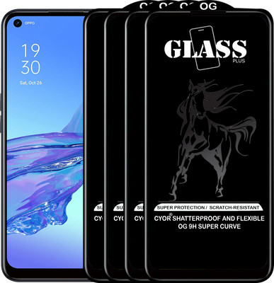 CYOR Edge To Edge Tempered Glass for OPPO A53 2020(Pack of 4)