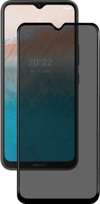 HUPSHY Edge To Edge Tempered Glass for NOKIA C21 PLUS(Pack of 1)