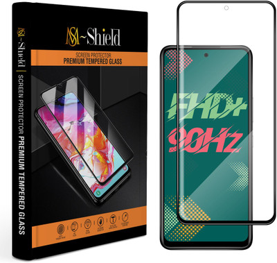 MS-Shield Edge To Edge Tempered Glass for Infinix Hot 11s(Pack of 1)