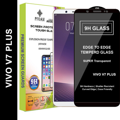 PFOAM Edge To Edge Tempered Glass for VIVO V7 Plus(Pack of 1)