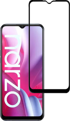 Flipkart SmartBuy Edge To Edge Tempered Glass for realme Narzo 20A(Pack of 1)
