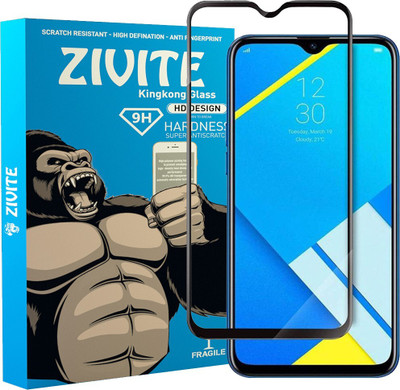ZIVITE Edge To Edge Tempered Glass for Oppo A1K(Pack of 1)
