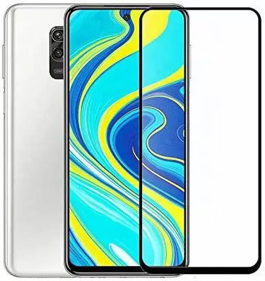 VISHRN Edge To Edge Tempered Glass for Mi Redmi Note 9s(Pack of 1)