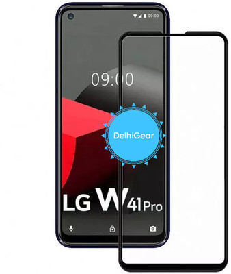 Resolute Edge To Edge Tempered Glass for LG W41 Pro, 11D Glass(Pack of 1)