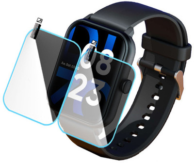 EZGER Edge To Edge Tempered Glass for DIZO Watch D2(Pack of 3)