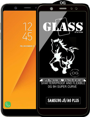 PFOAM Edge To Edge Tempered Glass for Samsung Galaxy J8(Pack of 1)