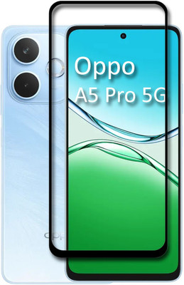 INFINITYWORLD Edge To Edge Tempered Glass for Oppo A5 Pro 5G(Pack of 1)