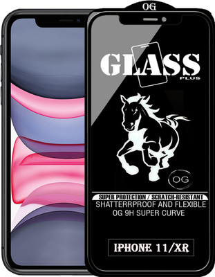 Rofix star Edge To Edge Tempered Glass for Apple iPhone XR(Pack of 1)