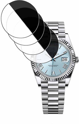 daffin Edge To Edge Tempered Glass for rolex day-date 40 in platinum(Pack of 4)