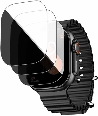 HIDEOUS Edge To Edge Tempered Glass for boAt Wave Aura(Pack of 3)