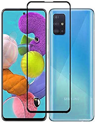RCHJV Edge To Edge Tempered Glass for Samsung Galaxy A51(Pack of 1)
