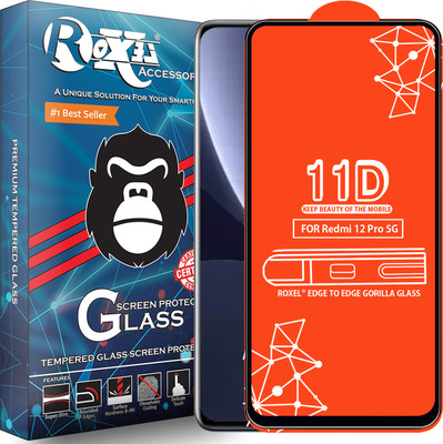 Roxel Edge To Edge Tempered Glass for Redmi A1 2022(Pack of 1)