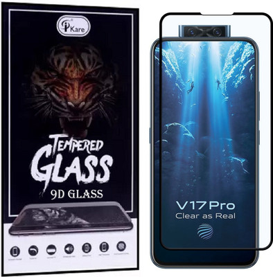 iKare Edge To Edge Tempered Glass for Vivo V17 Pro(Pack of 1)