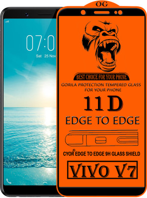 CYOR Edge To Edge Tempered Glass for VIVO V7(Pack of 1)