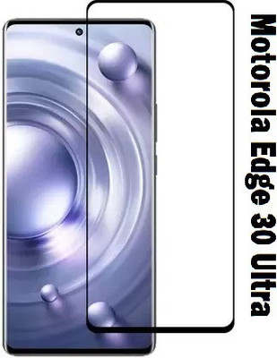 LIKEDESIGN Edge To Edge Tempered Glass for Motorola Edge 30 Ultra, Moto Edge 30 Ultra(Pack of 1)