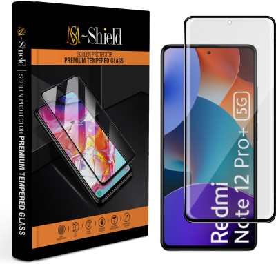 MS-Shield Edge To Edge Tempered Glass for Redmi Note 12 Pro+ 5G(Pack of 1)