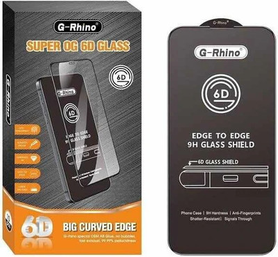 g rhino Edge To Edge Tempered Glass for NOTHING 3A, NOTHING 3A PRO(Pack of 1)