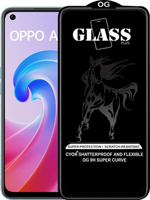 CYOR Edge To Edge Tempered Glass for OPPO A96(Pack of 1)