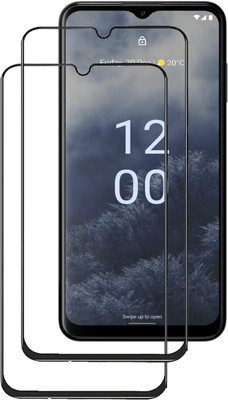 SNMART Edge To Edge Tempered Glass for Nokia G60(Pack of 2)