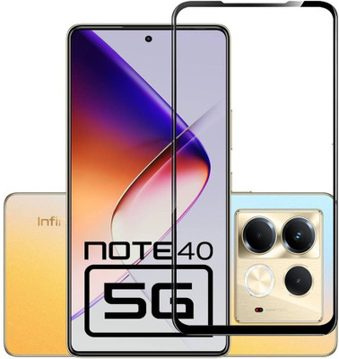 ISAAK Edge To Edge Tempered Glass for Infinix Note 40 5G, Edge to Edge, Tempered Glass(Pack of 1)