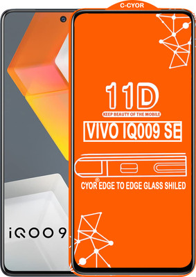 CYOR Edge To Edge Tempered Glass for VIVO IQ009 SE(Pack of 1)