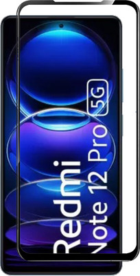 AKSHUD Edge To Edge Tempered Glass for REDMI Note 12 Pro 5G, MI REDMI Note 12 Pro 5G(Pack of 1)