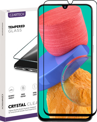 CZARTECH Edge To Edge Tempered Glass for Samsung Galaxy M31(Pack of 1)