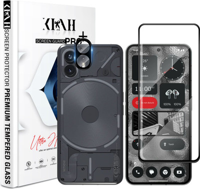 KLAH Edge To Edge Tempered Glass for Nothing Phone 2a(Pack of 1)