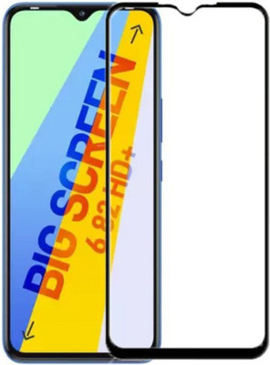 DMJHP Edge To Edge Tempered Glass for Infinix Smart 6 Plus(Pack of 1)