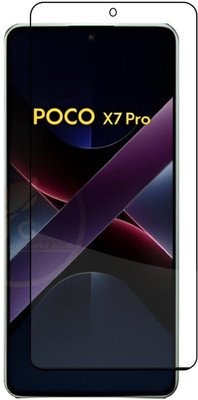 AKSHUD Edge To Edge Tempered Glass for Poco X7 pro 5G, Poco X7 Pro(Pack of 1)