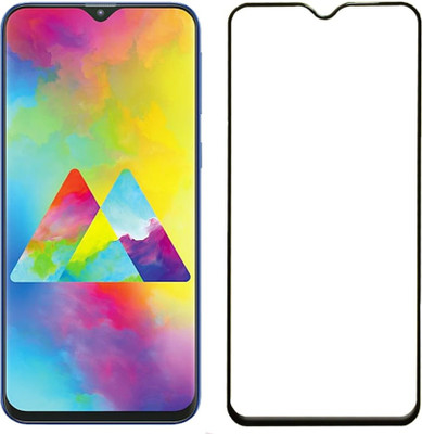 RCHJV Edge To Edge Tempered Glass for Samsung Galaxy M20(Pack of 1)