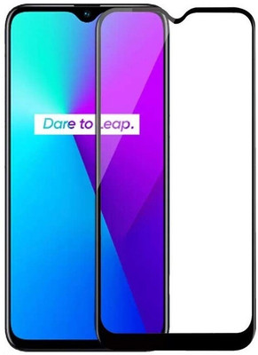 ChutPutMart Edge To Edge Tempered Glass for Realme 5s(Pack of 1)